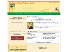 Tablet Screenshot of midtownatlantawellness.com